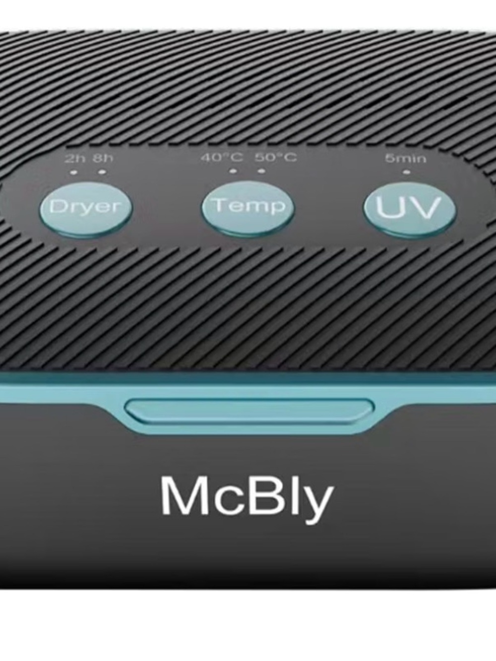 Black and Teal UV Dryer with Temp Controls - Electronics Networking